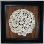 16 x 16 Oak Leaf Green Man